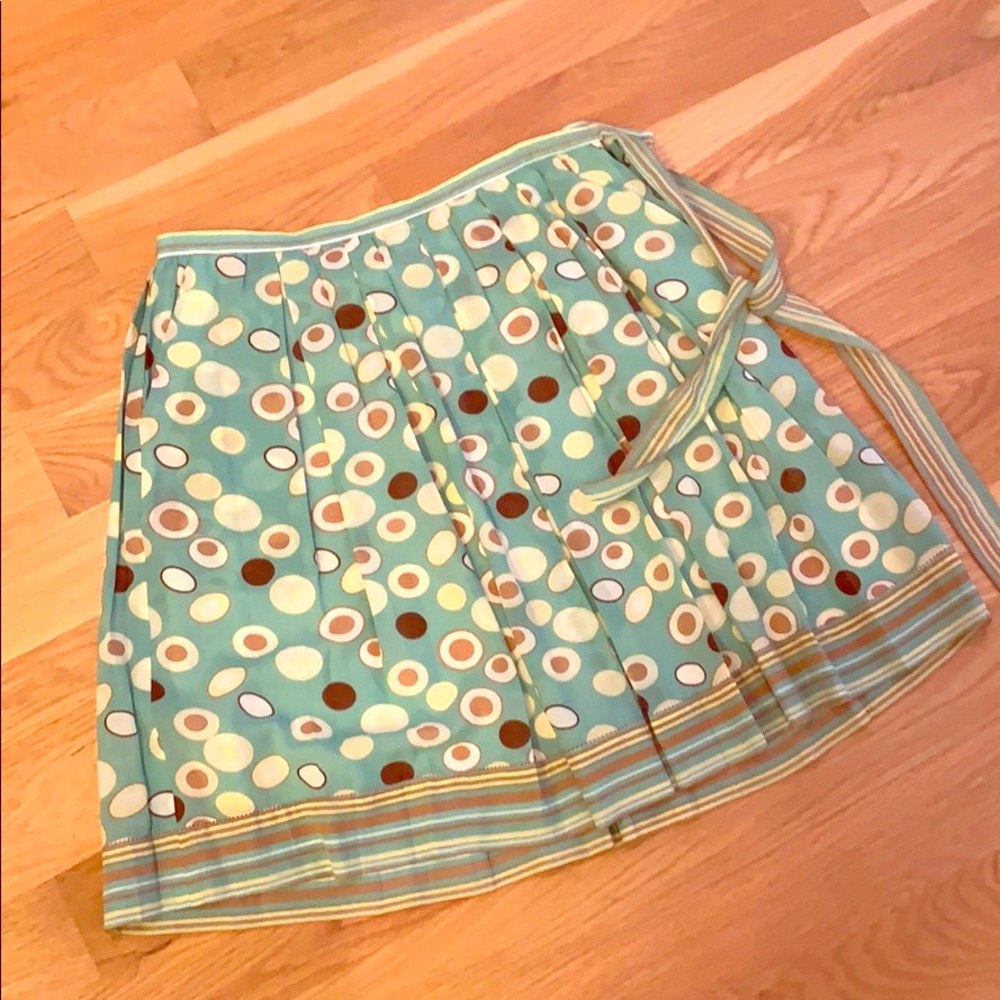 Size M pattern silk/cotton Max Studio skirt